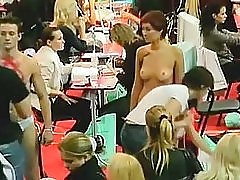 Devilishly sexy collage chicks secretly captured on the spy cam for you