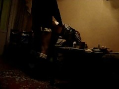 Russian hooker fuck hard filmed spying camera