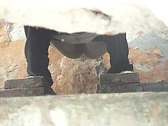 Girls exposed to spy cam in public loo