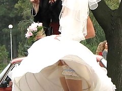 wedding upskirt photos
